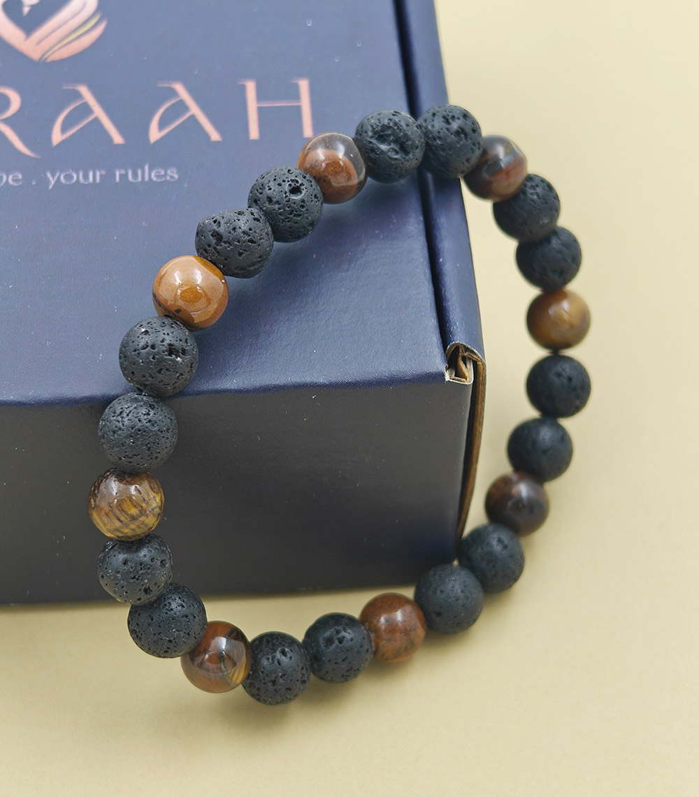 Horizon Stone Band Bracelet For Men - Image 3