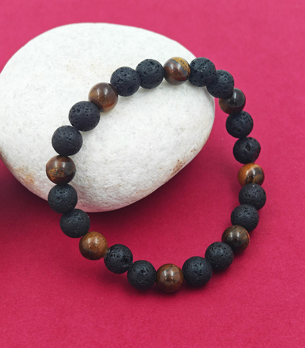 Horizon Stone Band Bracelet For Men - Image 5
