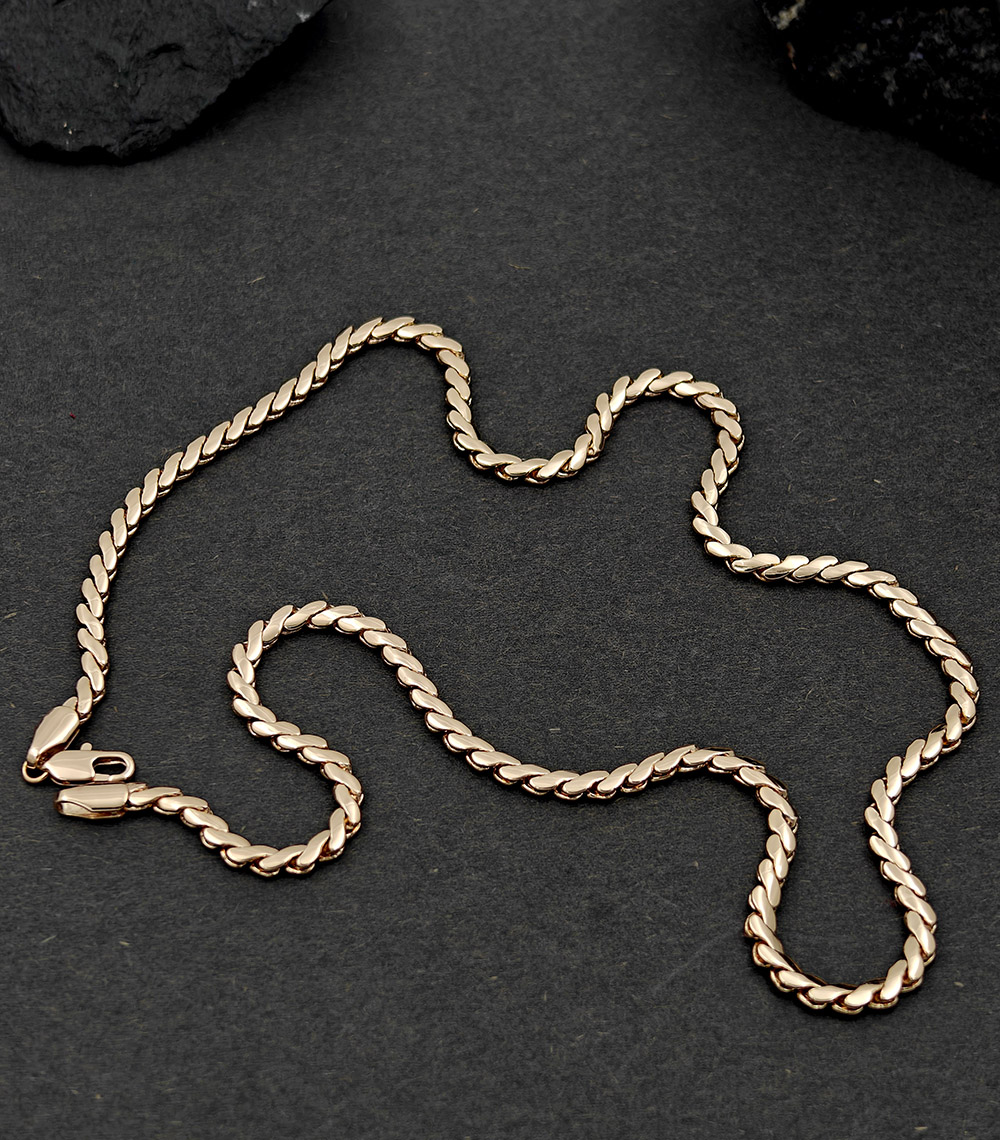 Classic Gold Plated Link Chain