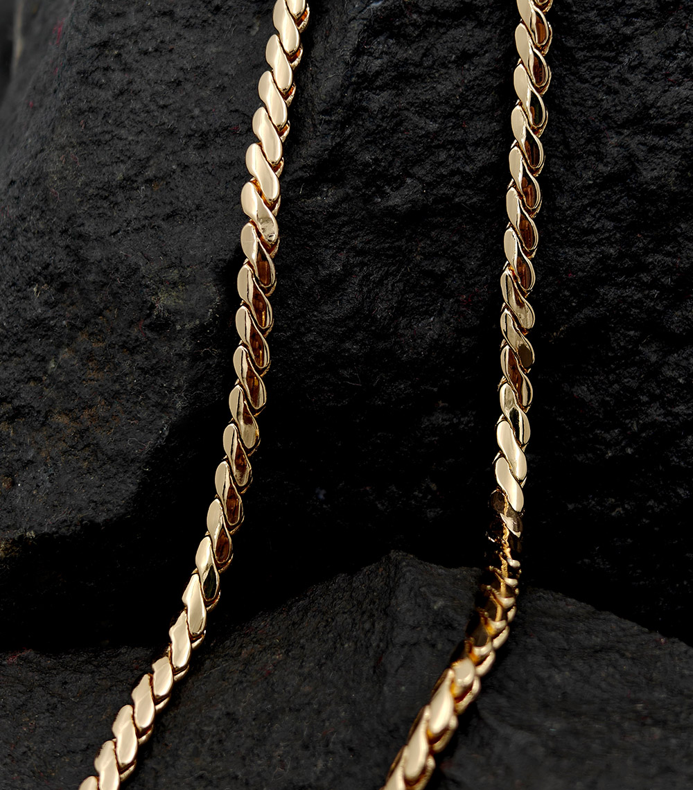 Classic Gold Plated Link Chain - Image 2