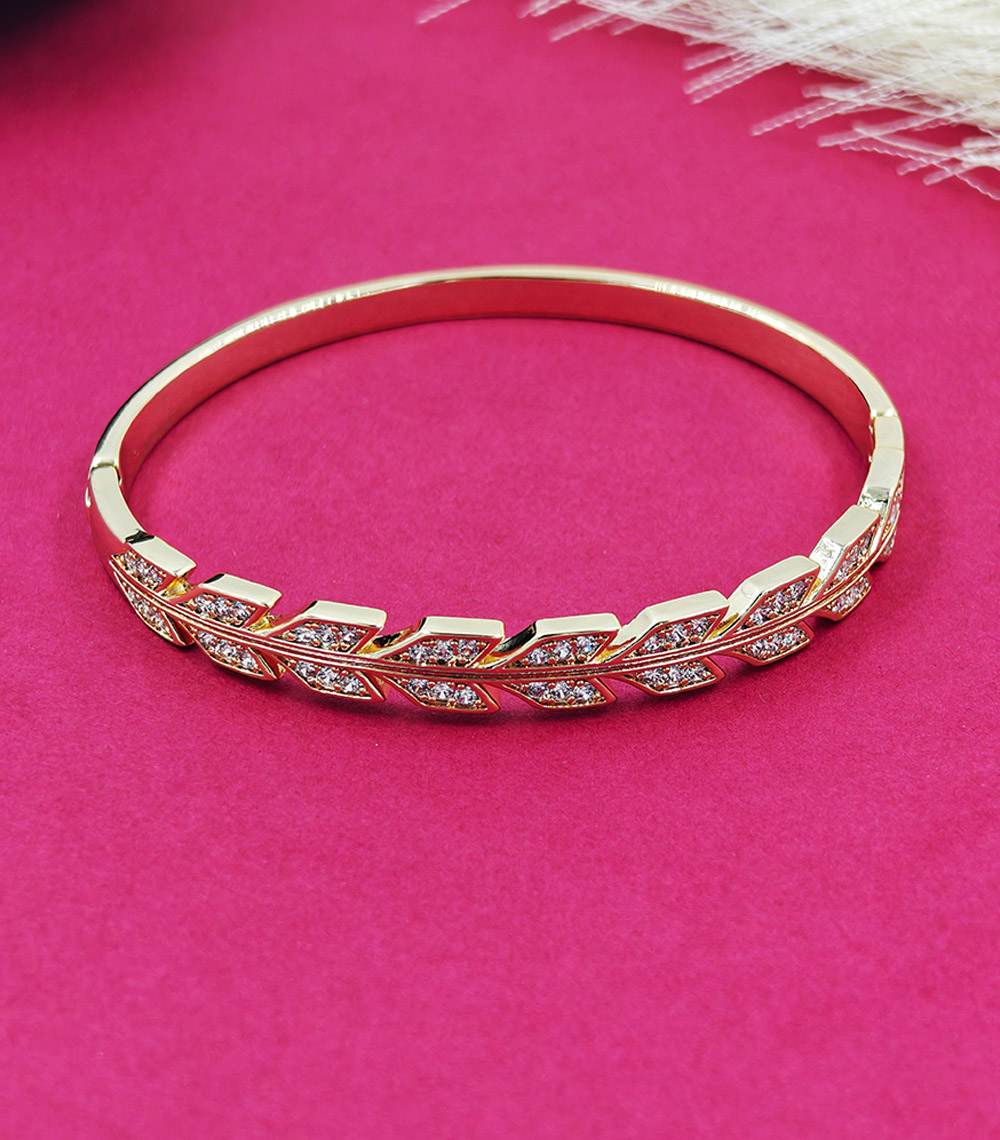 Golden Vine Stone Bracelet For Women - Image 5