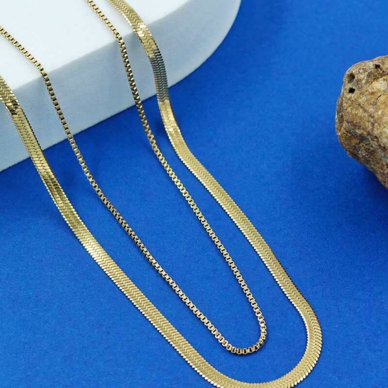 Golden Duo Snake Chain