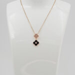 Golden Flora Rose Gold Chain Pendant