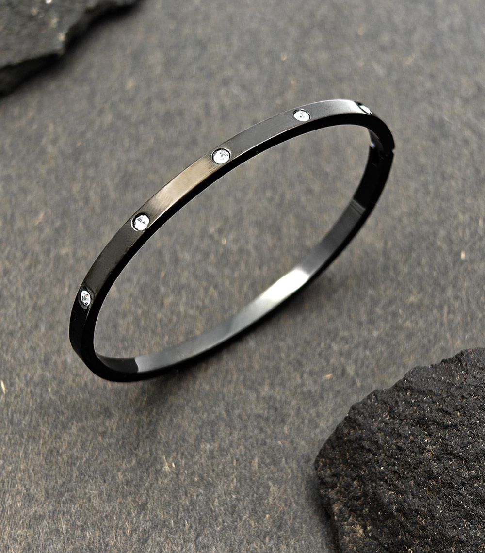 Stellar Night Black Stone Bracelet - Image 4
