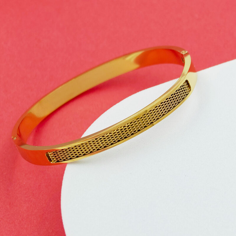 Golden Mesh Gold Bracelet For Women